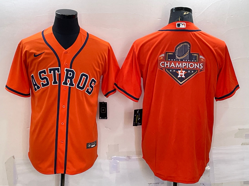 Men’s Houston Astros Orange Jersey