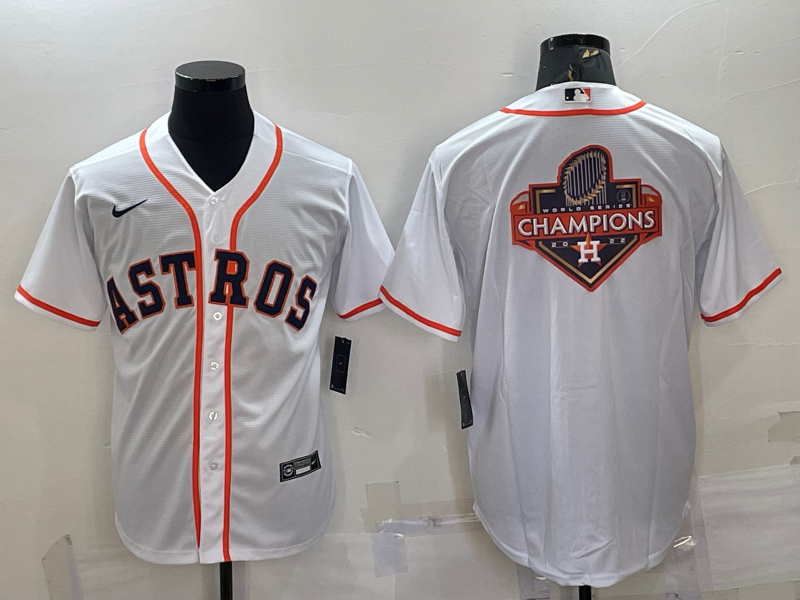 Men’s Houston Astros White Home Team Jersey