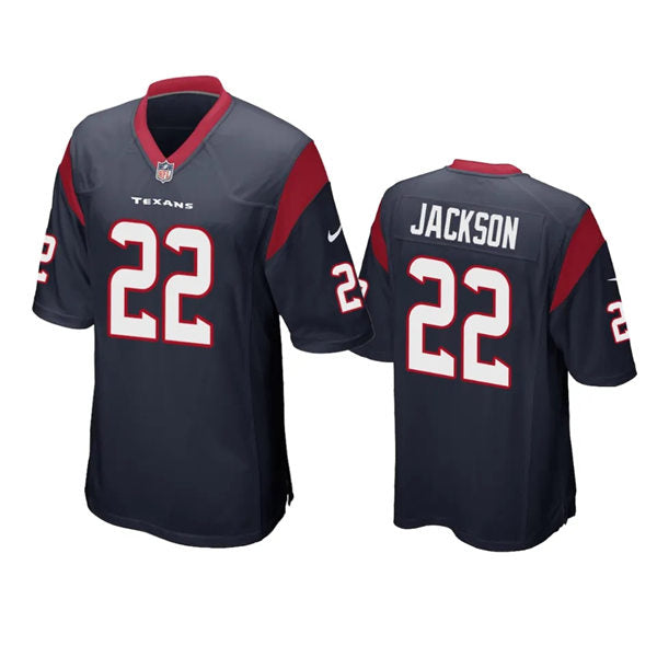Men’s Houston Texans #22 Kareem Jackson Nike Navy Vapor Limited Player Jersey