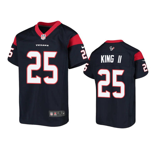 Men’s Houston Texans #25 Desmond King II Nike Navy Vapor Limited Player Jersey