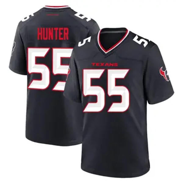 Men’s Houston Texans #55 Danielle Hunter Nike Navy White Alternate F.U.S.E. Limited Player Jersey