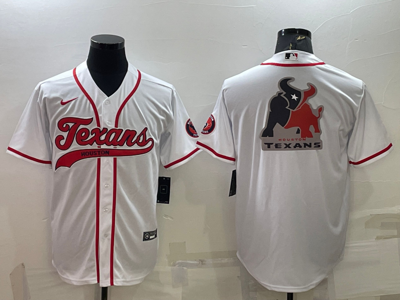 Men’s Houston Texans White Jersey