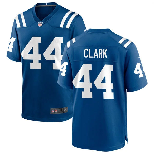 Mens Indianapolis Colts Retired Player #44 Dallas Clark Nike Royal F.U.S.E.Vapor Limited Player Jersey