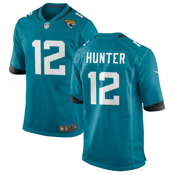 Men’s Jacksonville Jaguars #12 Travis Hunter Nike Teal Alternate F.U.S.E. Limited Jersey