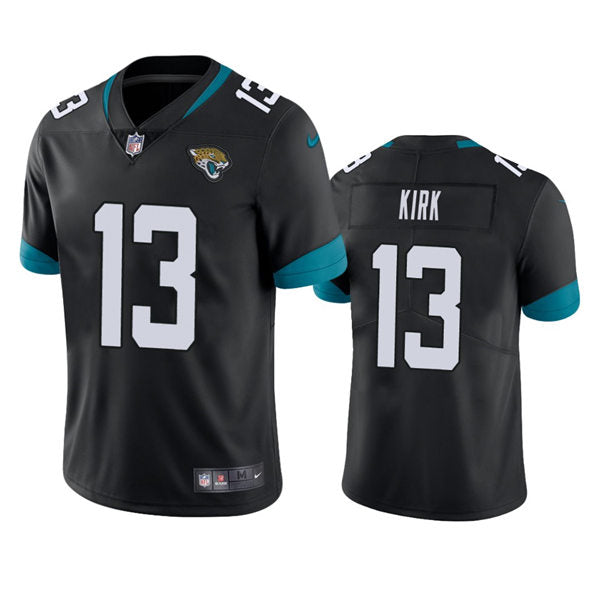 Mens Jacksonville Jaguars #13 Christian Kirk Nike Black Vapor Untouchable Limited Jersey(1)