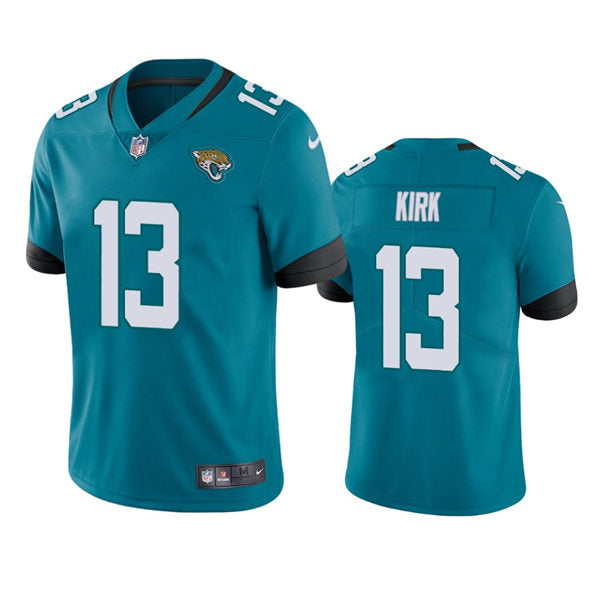 Mens Jacksonville Jaguars #13 Christian Kirk Nike Teal Alternate Vapor Untouchable Limited Jersey(3)