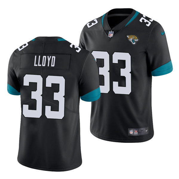 Men’s Jacksonville Jaguars #33 Devin Lloyd Nike Black Vapor Untouchable Limited Jersey