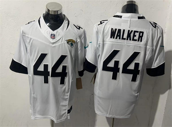 Men’s Jacksonville Jaguars #44 Travon Walker Nike White Vapor Untouchable Limited Jersey