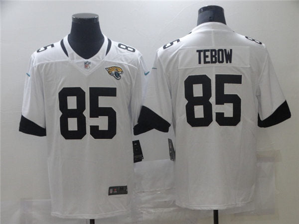 Men’s Jacksonville Jaguars #85 Tim Tebow Nike White Vapor Untouchable Limited Jersey