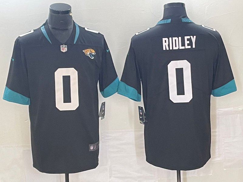 Men’s Jacksonville Jaguars Calvin Ridley #0 Black Jersey