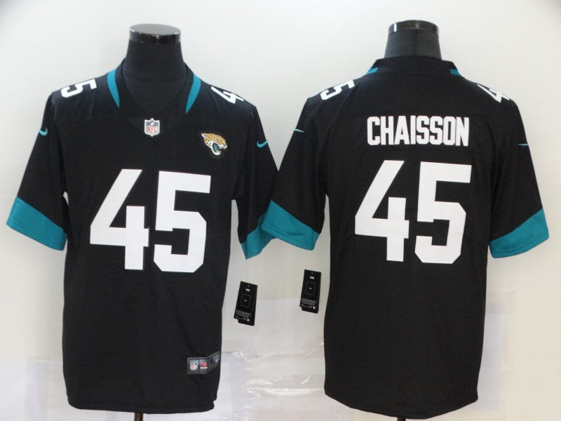 Men’s Jacksonville Jaguars K’Lavon Chaisson #45 Black Jersey