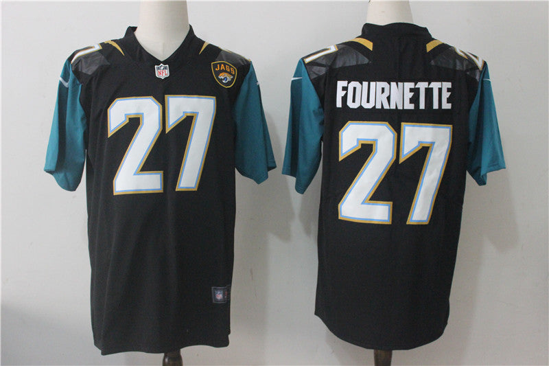 Men’s Jacksonville Jaguars Leonard Fournette #27 Black Jersey
