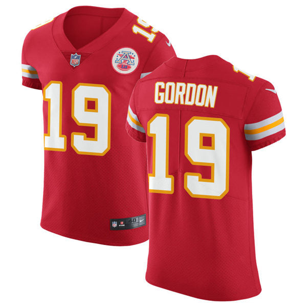 Men’s Kansas City Chiefs #19 Josh Gordon Nike Red Vapor Untouchable Limited Jersey