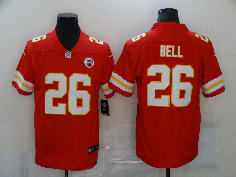 Men’s Kansas City Chiefs #26 Le’Veon Bell Nike Red Game Player Football Jersey