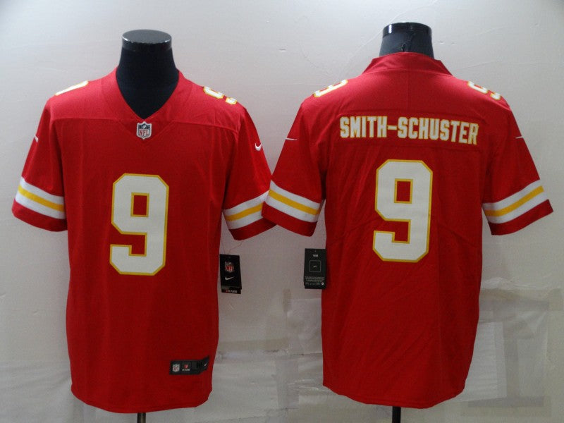 Men’s Kansas City Chiefs JuJu Smith-Schuster #9 Red Jersey