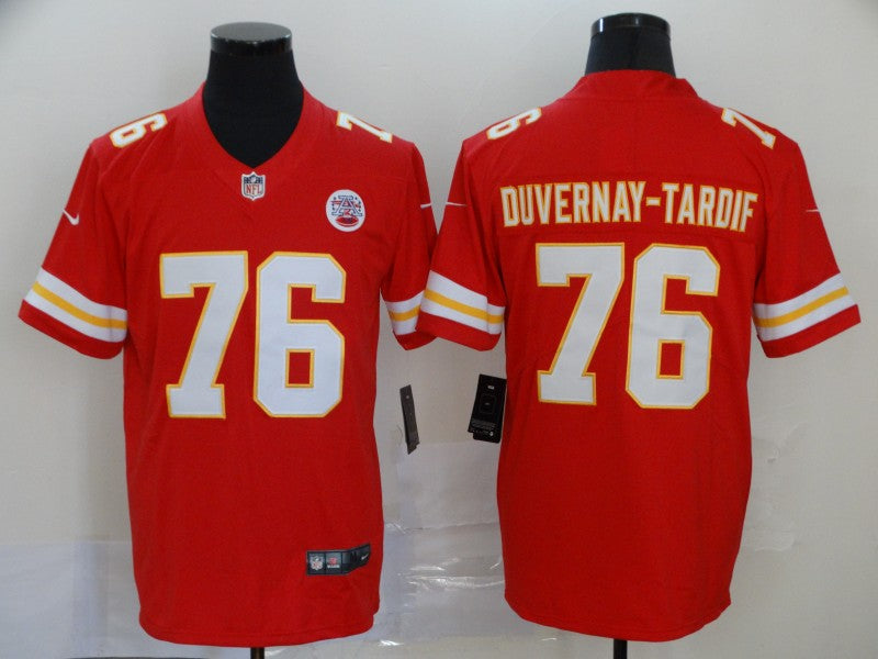 Men’s Kansas City Chiefs Laurent Duvernay-Tardif #76 Red Jersey