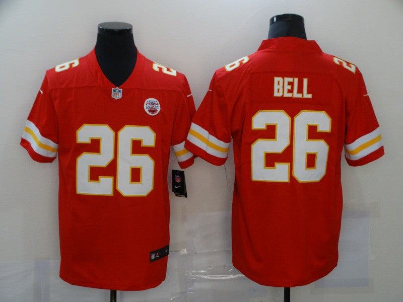 Men’s Kansas City Chiefs Leveon Bell #26 Red Jersey