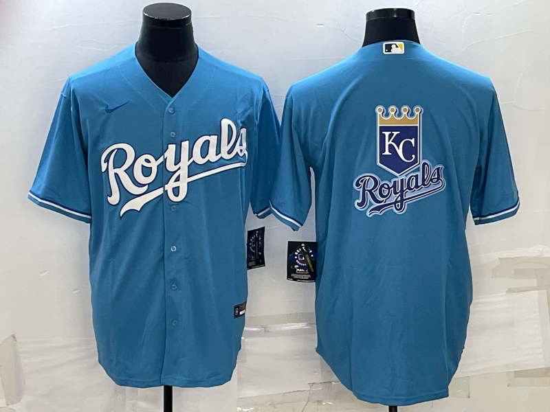 Men's Kansas City Royals Light Blue Jersey