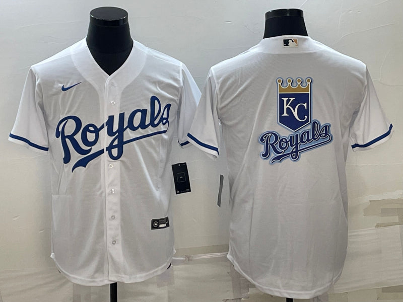Men’s Kansas City Royals White Jersey