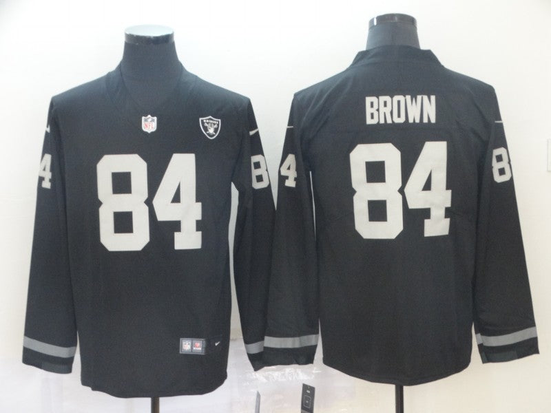 Men’s Las Vegas Raiders Antonio Brown #84 Black Team Jersey