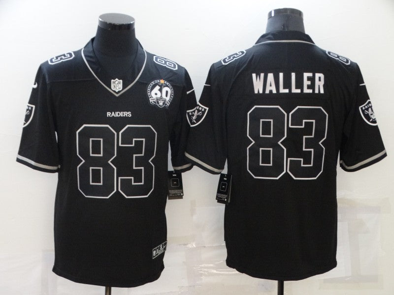 Men’s Las Vegas Raiders Darren Waller #83 Black Authentic Jersey