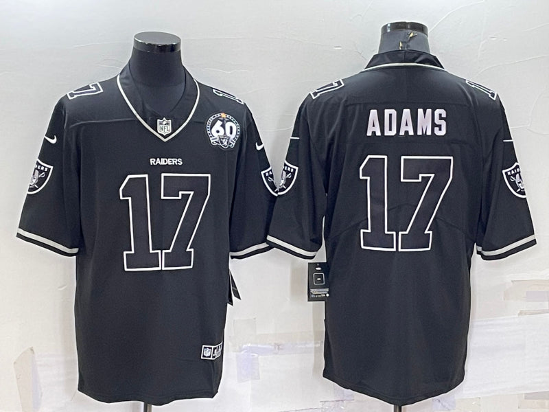Men’s Las Vegas Raiders Davante Adams #17 Black Jersey