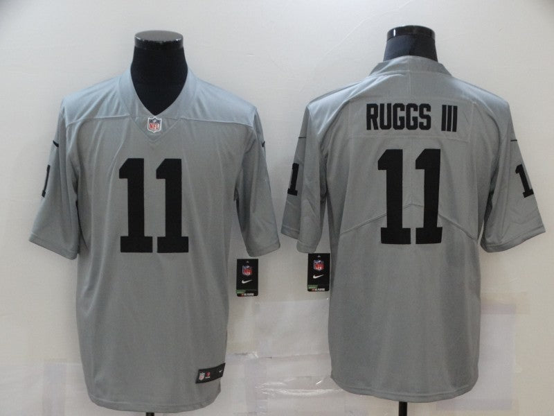 Men’s Las Vegas Raiders Henry Ruggs III #11 Gray Inverted Legend Jersey