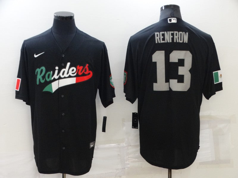 Men’s Las Vegas Raiders Hunter Renfrow #13 Black Jersey Joint Edition