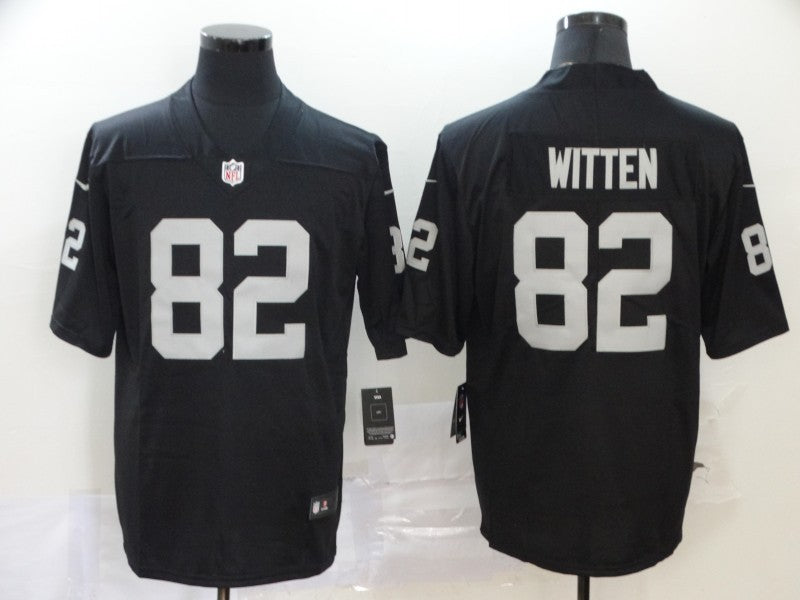 Men’s Las Vegas Raiders Jason Witten #82 Black Jersey