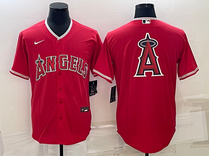 Men’s Los Angeles Angels Red Alternate Team Jersey