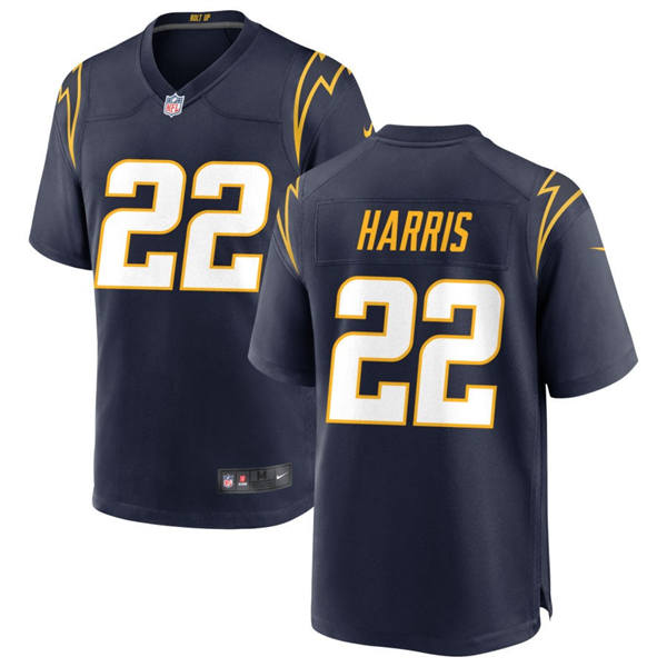 Men’s Los Angeles Chargers #22 Najee Harris Nike Navy Alternate Vapor Limited Player Jersey
