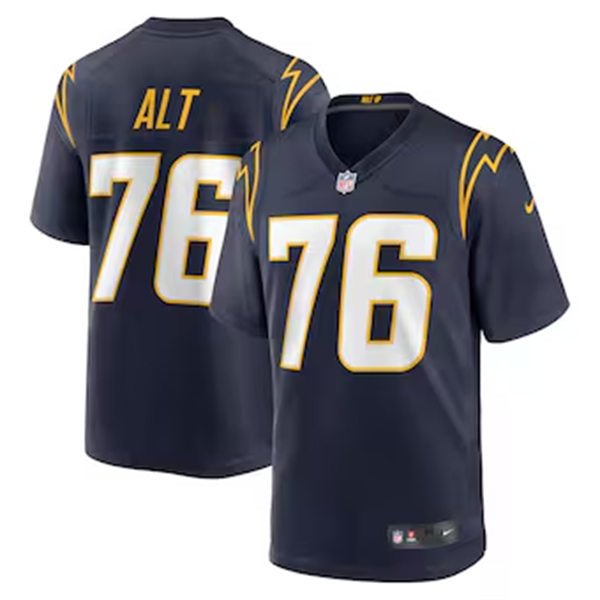 Men’s Los Angeles Chargers #76 Joe Alt Nike Navy Alternate Vapor Limited Player Jersey