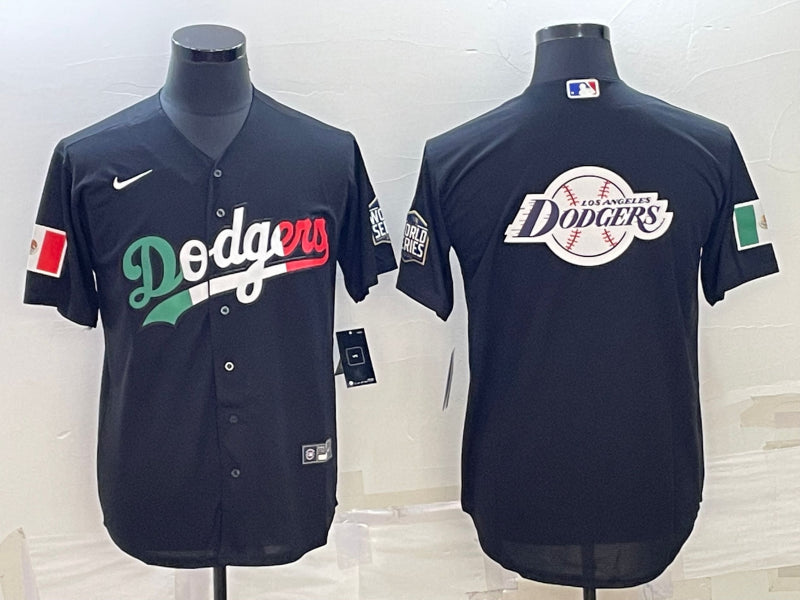Men’s Los Angeles Dodgers Black Alternate Name Jersey