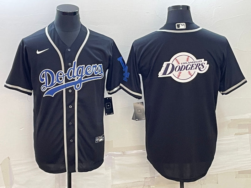 Men’s Los Angeles Dodgers Black Authentic Baseball Jersey