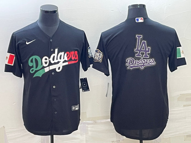 Men’s Los Angeles Dodgers Black Baseball Jersey