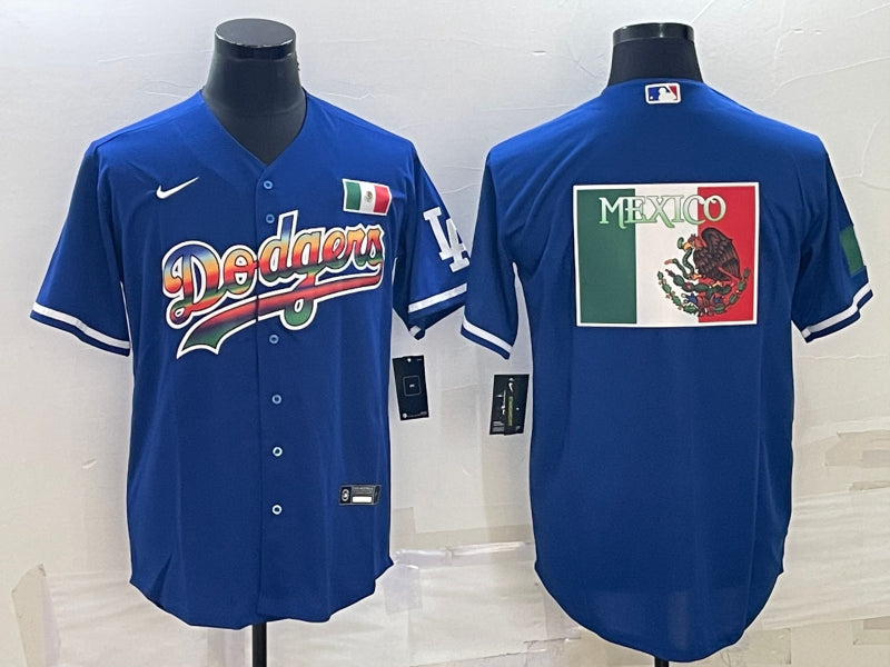 Men’s Los Angeles Dodgers Blue Alternate Name Jersey