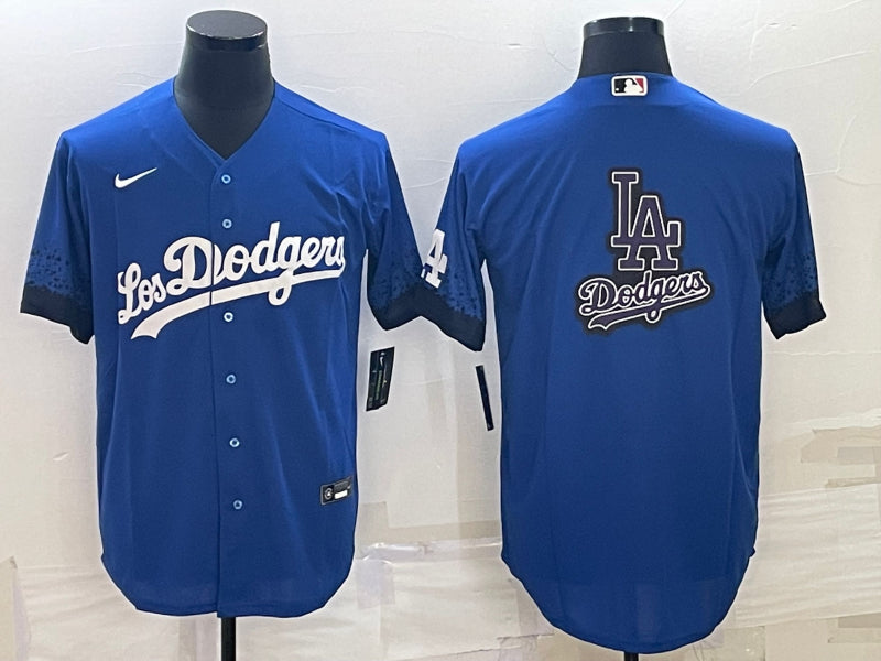 Men’s Los Angeles Dodgers Blue Authentic Baseball Jersey