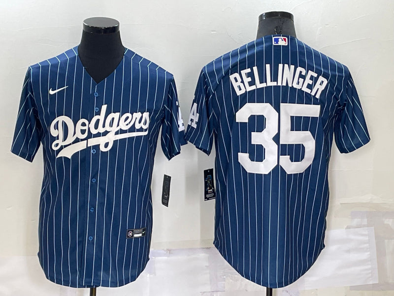 Men’s Los Angeles Dodgers Cody Bellinger #35 Blue Baseball Jersey