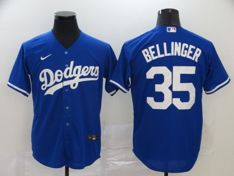 Men’s Los Angeles Dodgers Cody Bellinger #35 Blue Baseball Jersey