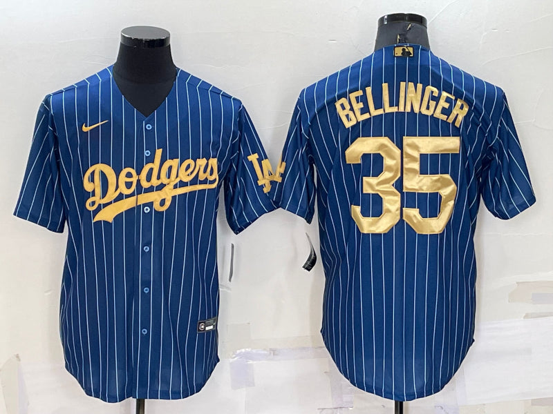 Men’s Los Angeles Dodgers Cody Bellinger #35 Blue Jersey