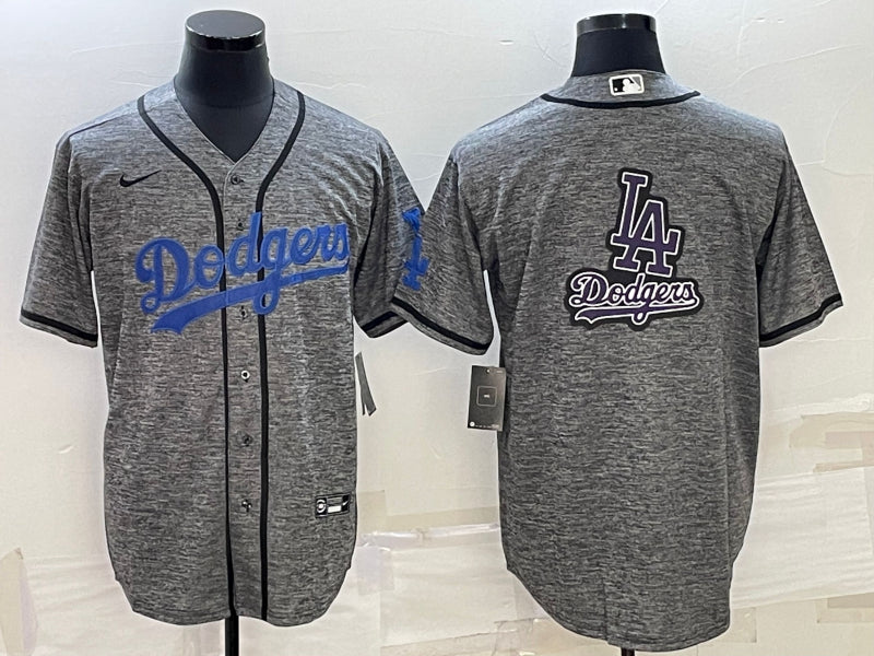 Men’s Los Angeles Dodgers Gray Alternate Name Jersey