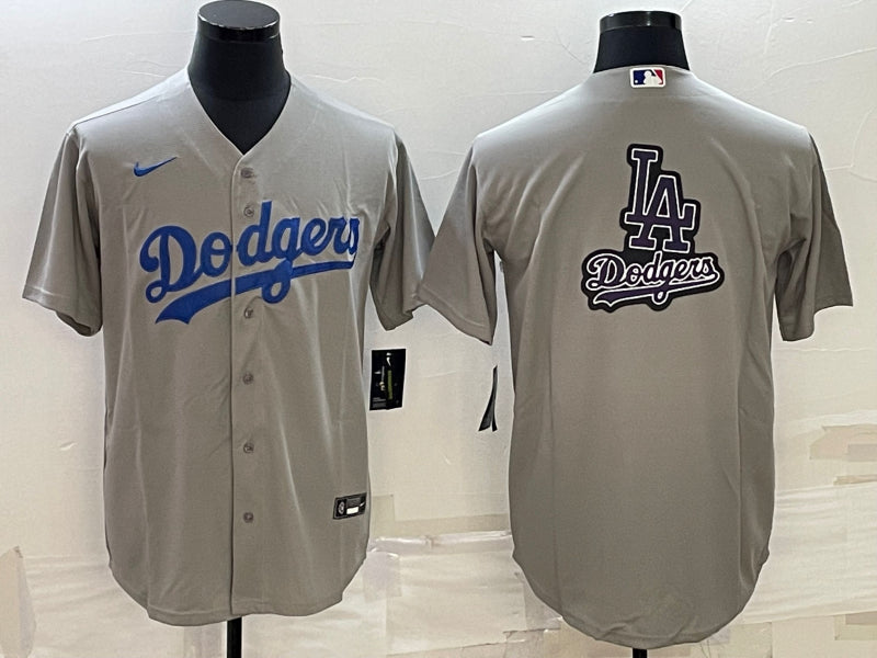 Men’s Los Angeles Dodgers Gray Baseball Jersey