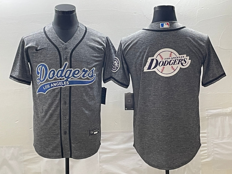 Men’s Los Angeles Dodgers Gray Joint Edition Jersey