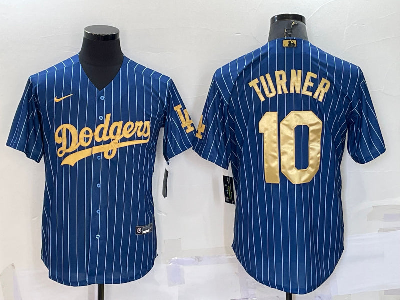 Men’s Los Angeles Dodgers Justin Turner #10 Blue Jersey