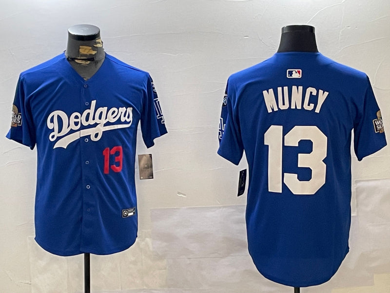 Men’s Los Angeles Dodgers Max Muncy #13 Royal Jersey