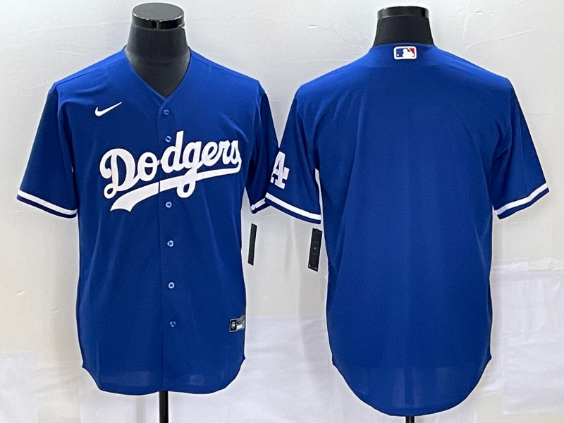 Men’s Los Angeles Dodgers Royal Blank Jersey
