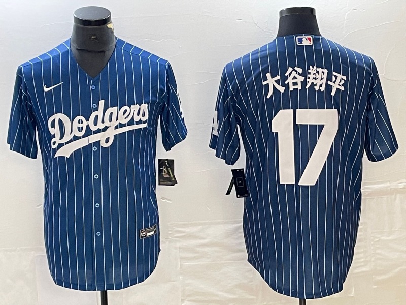 Men’s Los Angeles Dodgers Shohei Ohtani #17 Royal Jersey