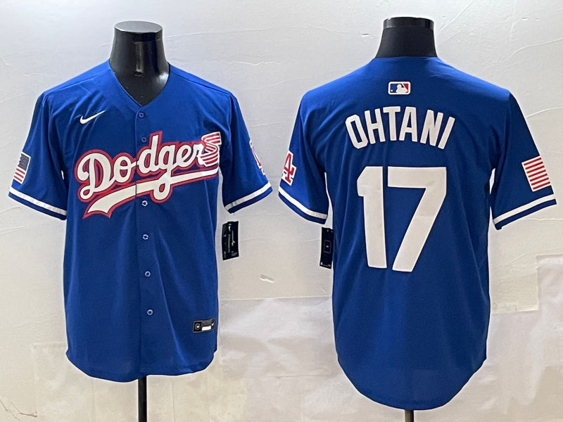 Men’s Los Angeles Dodgers Shohei Ohtani #17 Royal Team Jersey