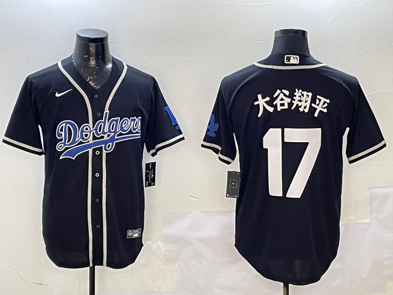 Men’s Los Angeles Dodgers Shohei Ohtani Black Alternate Jersey