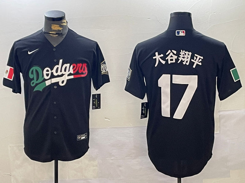 Men’s Los Angeles Dodgers Shohei Ohtani Black Jersey